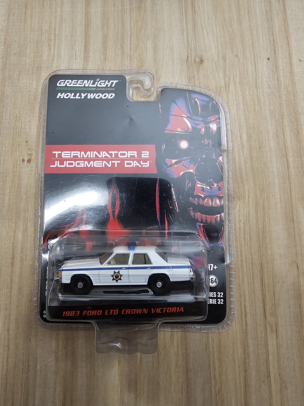 Greenlight Hollywood Terminator 2 Die Cast Police Car